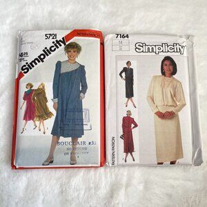 2 Simplicity Sewing Patterns
